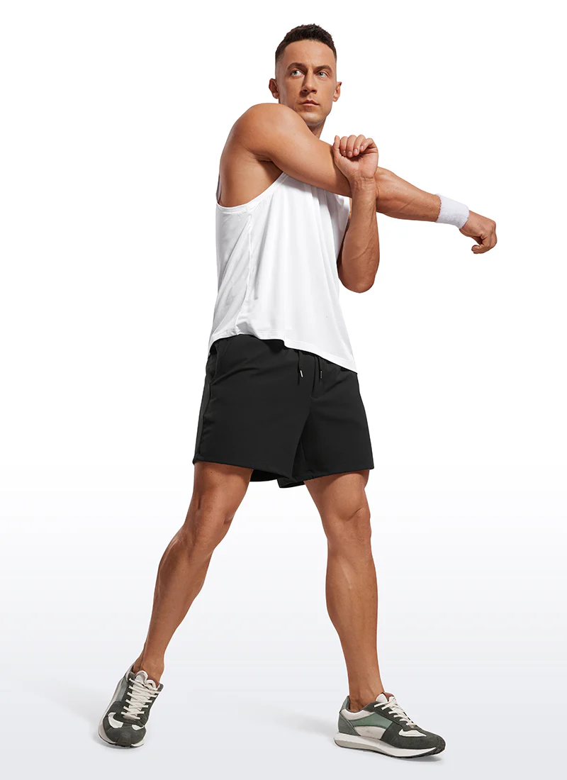 On the Travel Linerless Shorts 5'' with Pockets - Image 3
