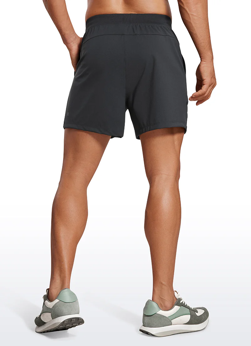On the Travel Linerless Shorts 5'' with Pockets - Image 8