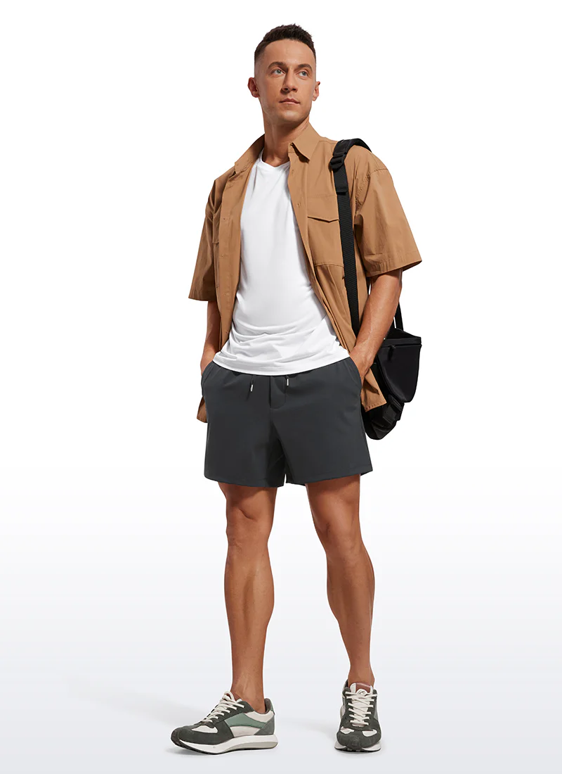 On the Travel Linerless Shorts 5'' with Pockets - Image 9