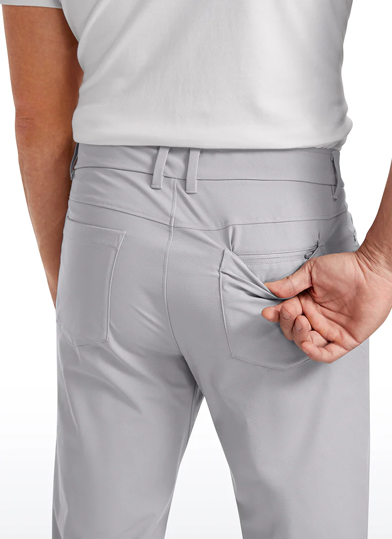 All Day Comfy Slim Fit Pant 34'' - 5 pocket - Image 4