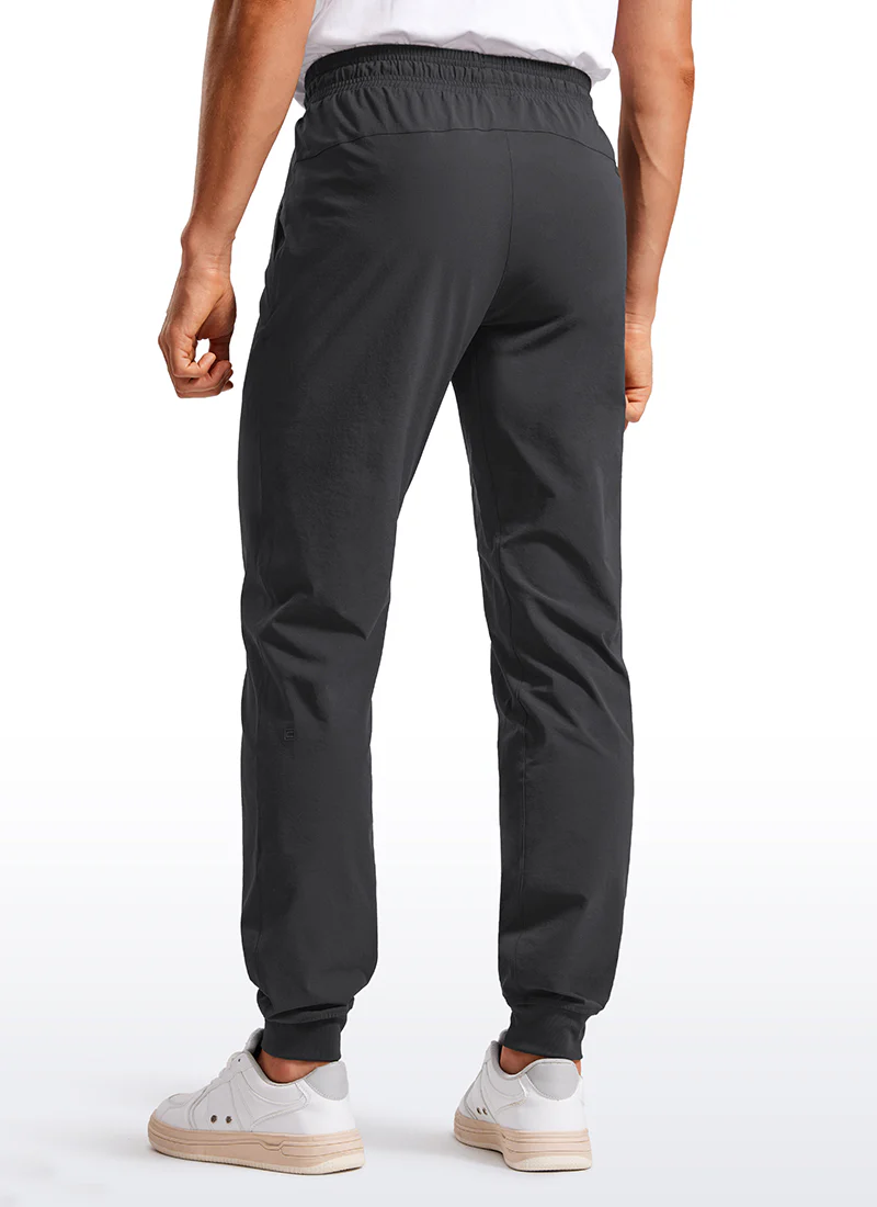 Lightweight Water Resistant Athletic Joggers with Zip Pockets 31" - Image 12