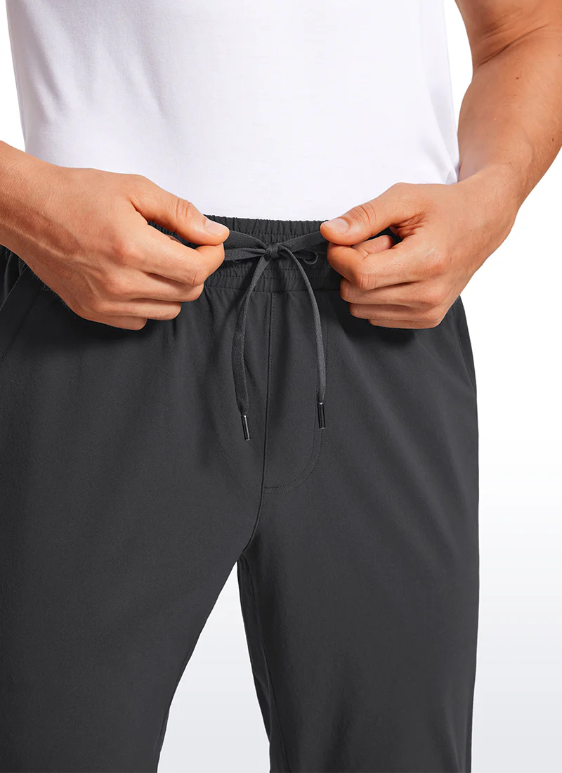 Lightweight Water Resistant Athletic Joggers with Zip Pockets 31" - Image 15