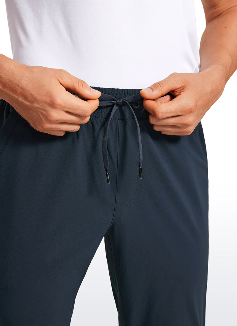 Lightweight Water Resistant Athletic Joggers with Zip Pockets 31" - Image 19