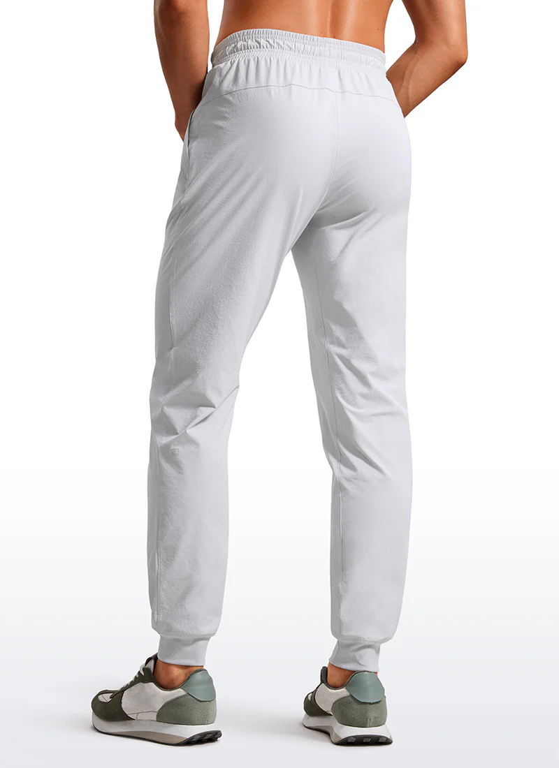Lightweight Water Resistant Athletic Joggers with Zip Pockets 31" - Image 22