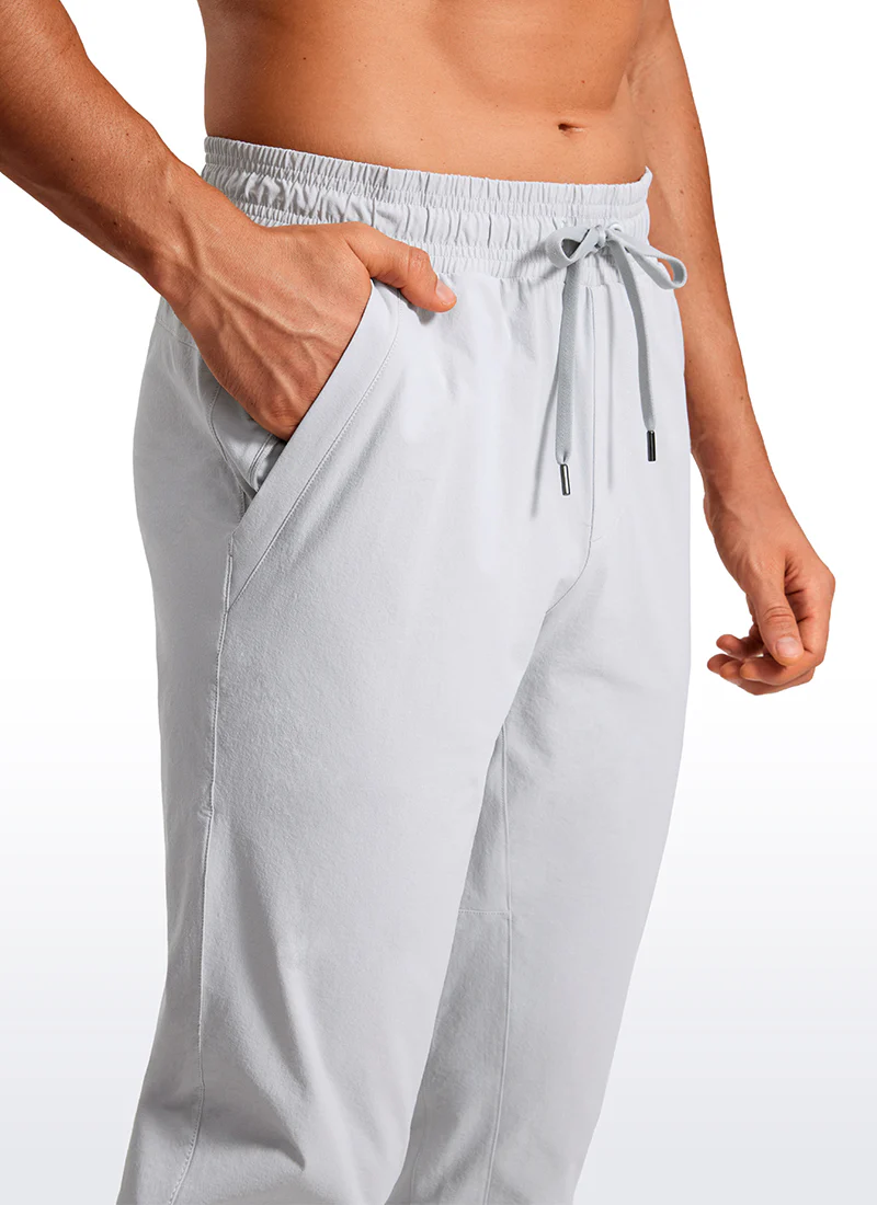 Lightweight Water Resistant Athletic Joggers with Zip Pockets 31" - Image 24