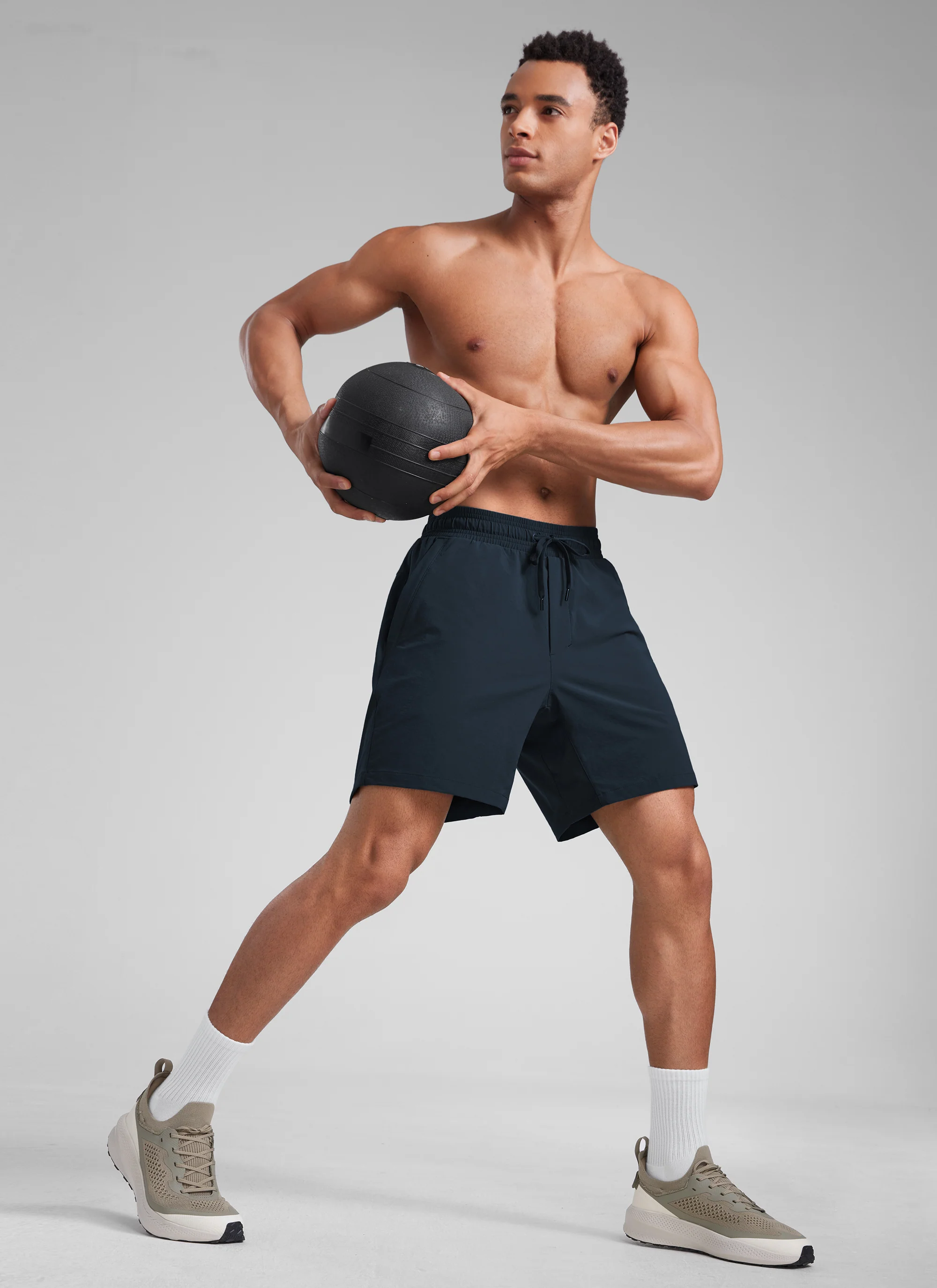 Lightweight Water Resistant Shorts 7" with Zip Pockets - Image 10
