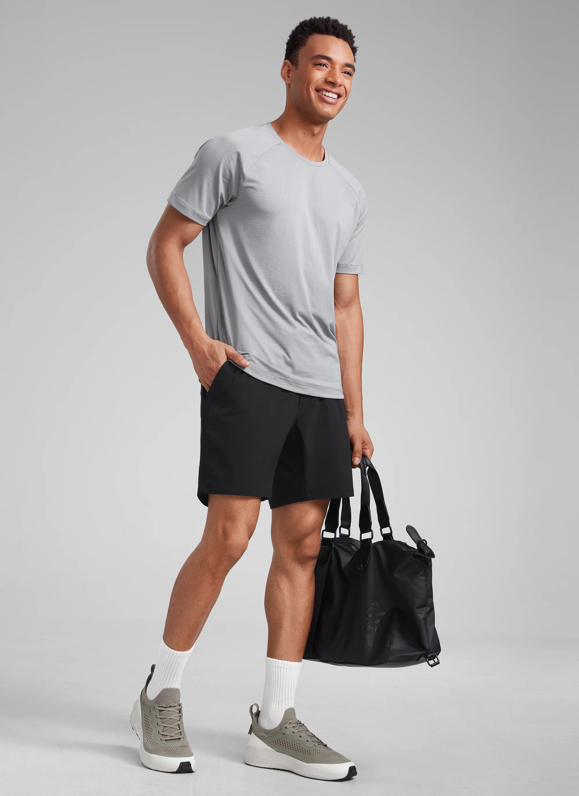 Lightweight Water Resistant Shorts 7" with Zip Pockets - Image 19