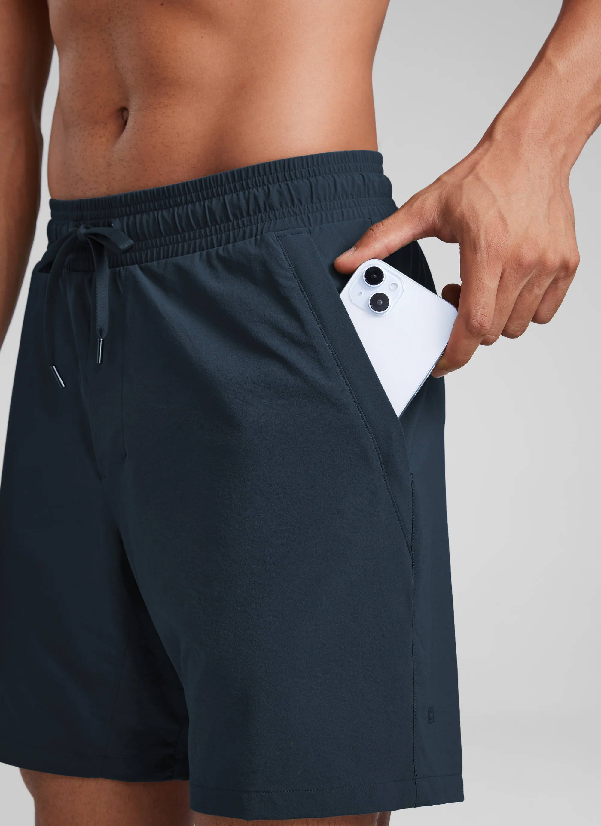 Lightweight Water Resistant Shorts 7" with Zip Pockets - Image 8
