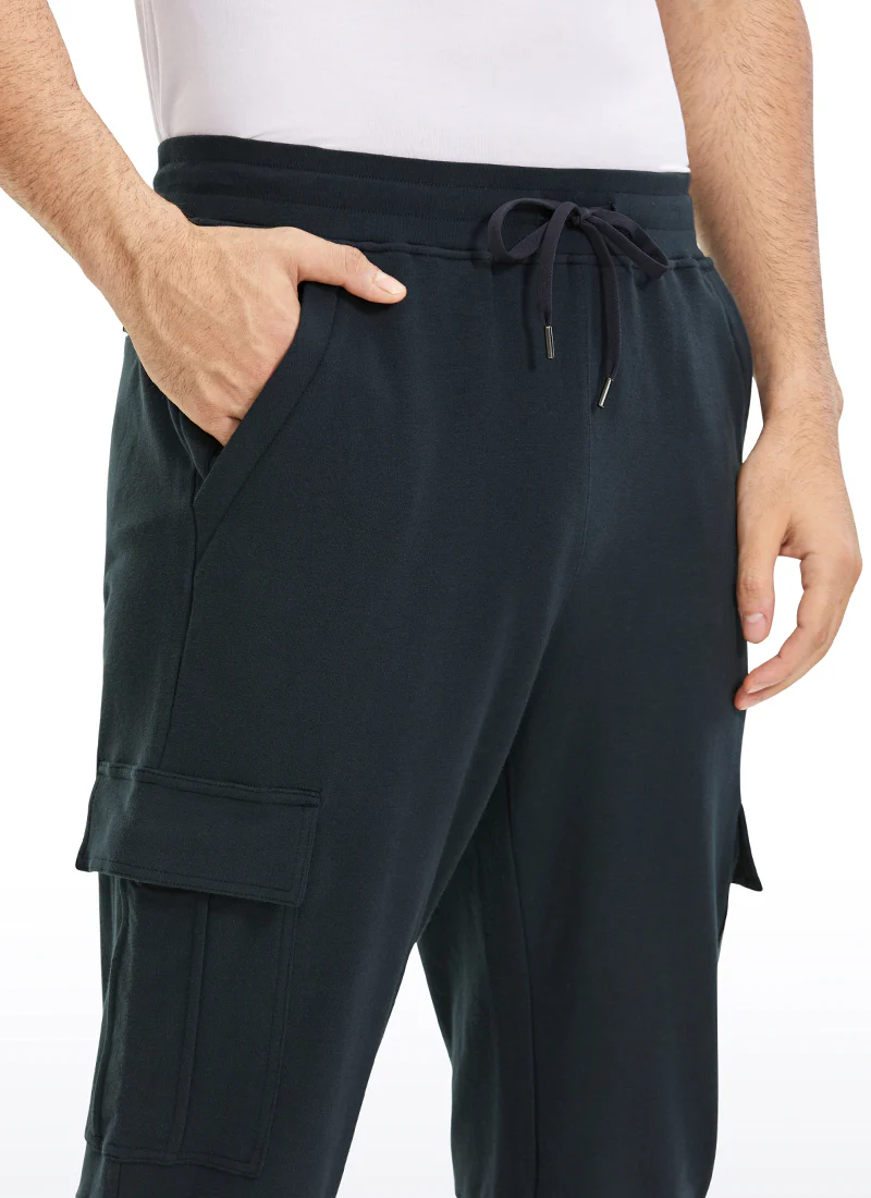 Stretch Classic-Fit Sweatpants with Multi Pockets 29" - Image 14