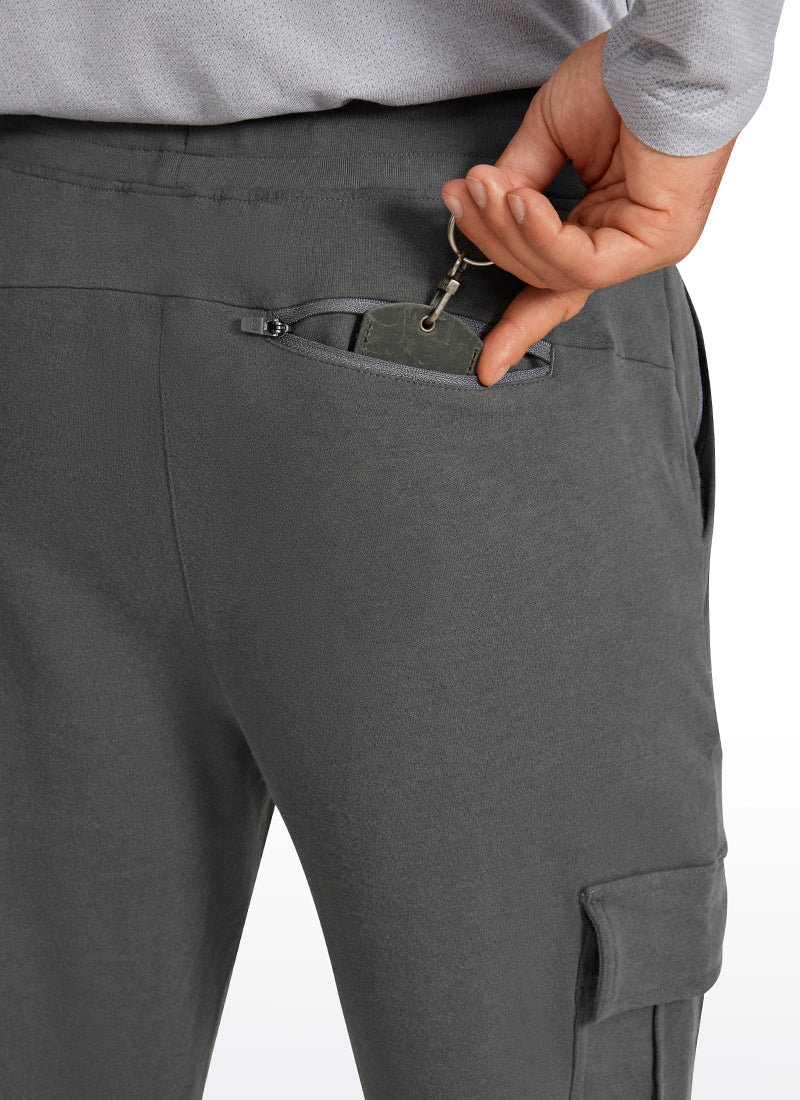 Stretch Classic-Fit Sweatpants with Multi Pockets 29" - Image 7