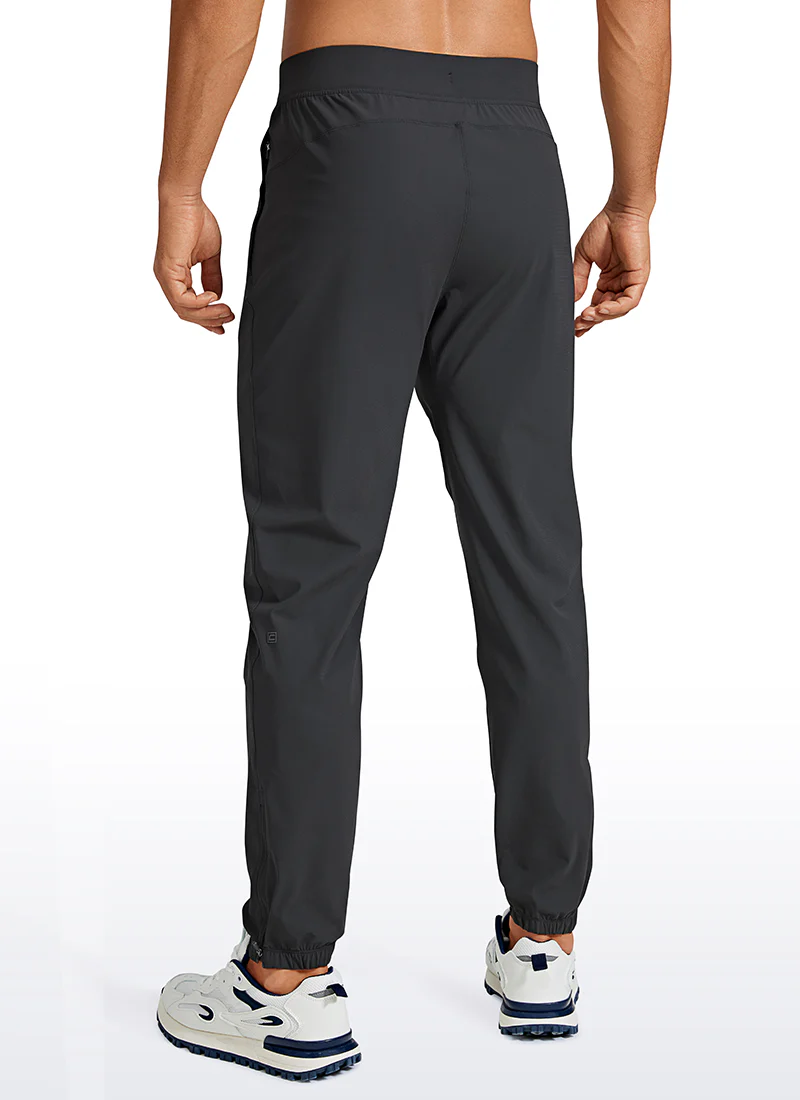 Lightweight Quick Dry Slim-Fit Joggers 29"-Zipper Pockets - Image 11