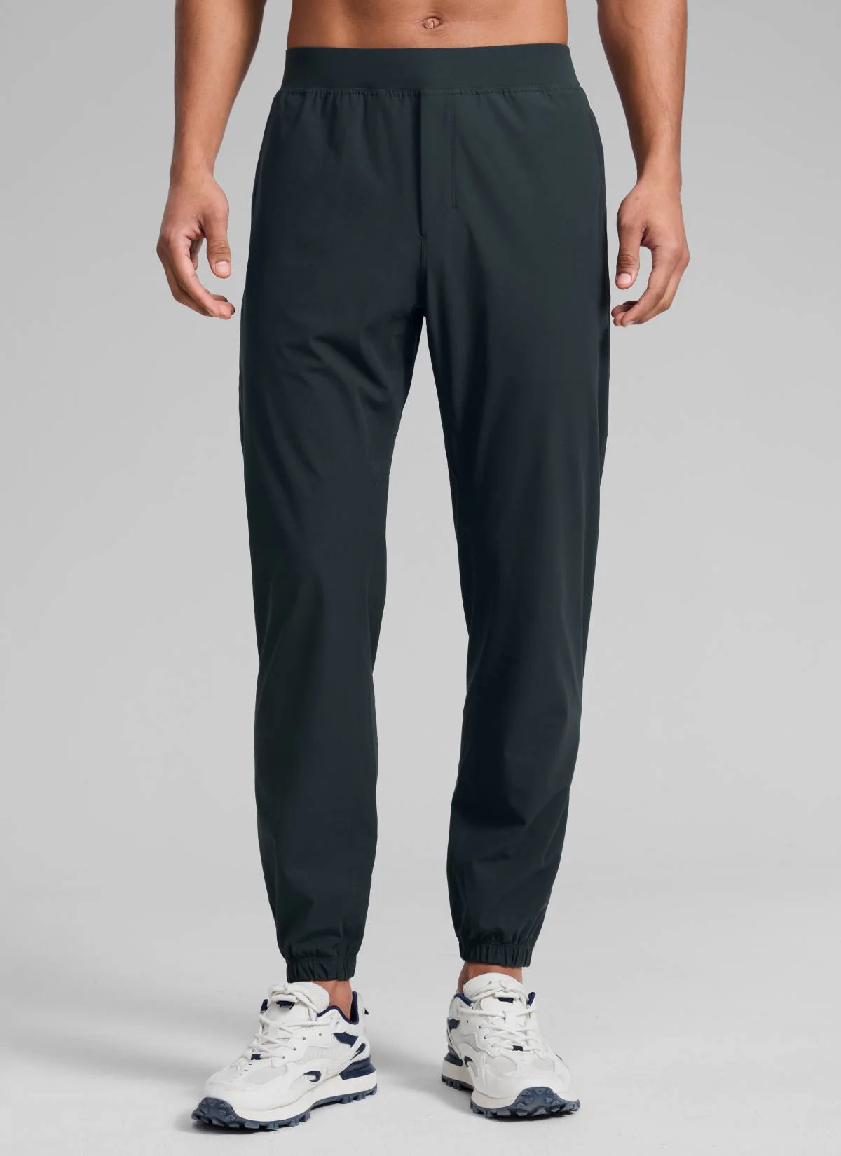 Lightweight Quick Dry Slim-Fit Joggers 29"-Zipper Pockets - Image 14