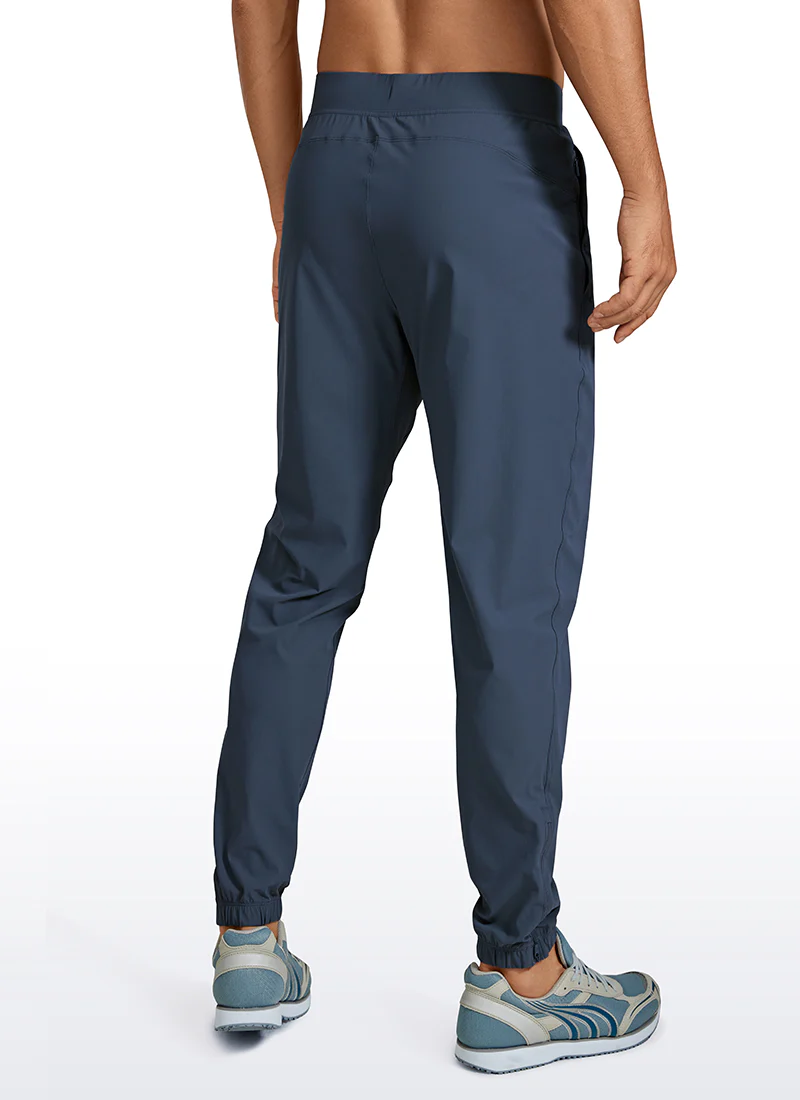 Lightweight Quick Dry Slim-Fit Joggers 29"-Zipper Pockets - Image 20