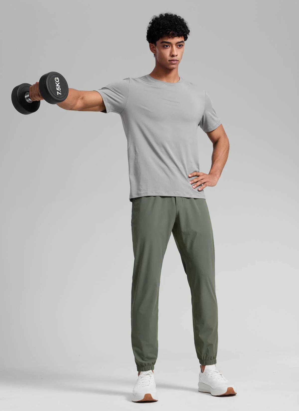 Lightweight Quick Dry Slim-Fit Joggers 29"-Zipper Pockets - Image 24