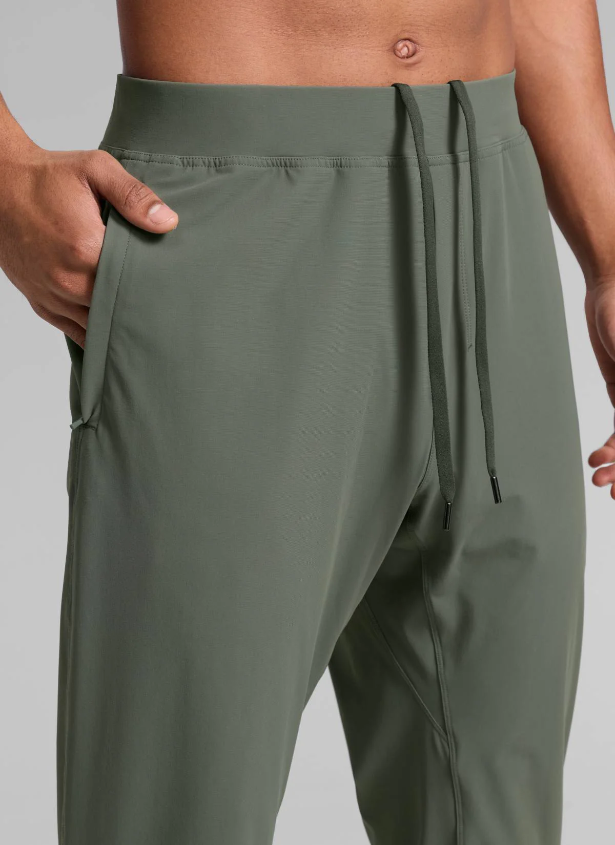 Lightweight Quick Dry Slim-Fit Joggers 29"-Zipper Pockets - Image 25