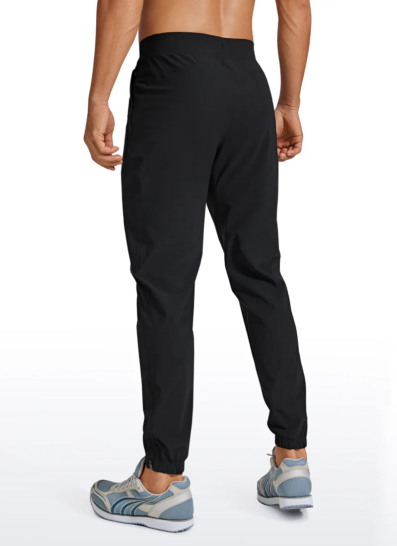 Lightweight Quick Dry Slim-Fit Joggers 29"-Zipper Pockets - Image 6