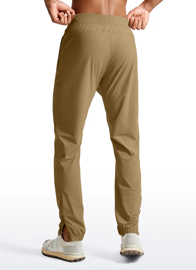 Lightweight Quick Dry Slim-Fit Joggers 31"-Zipper Pockets - Image 2