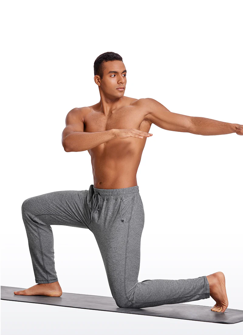 Brushed Lightweight Lounge Sweatpants with Pockets 30" - Image 3