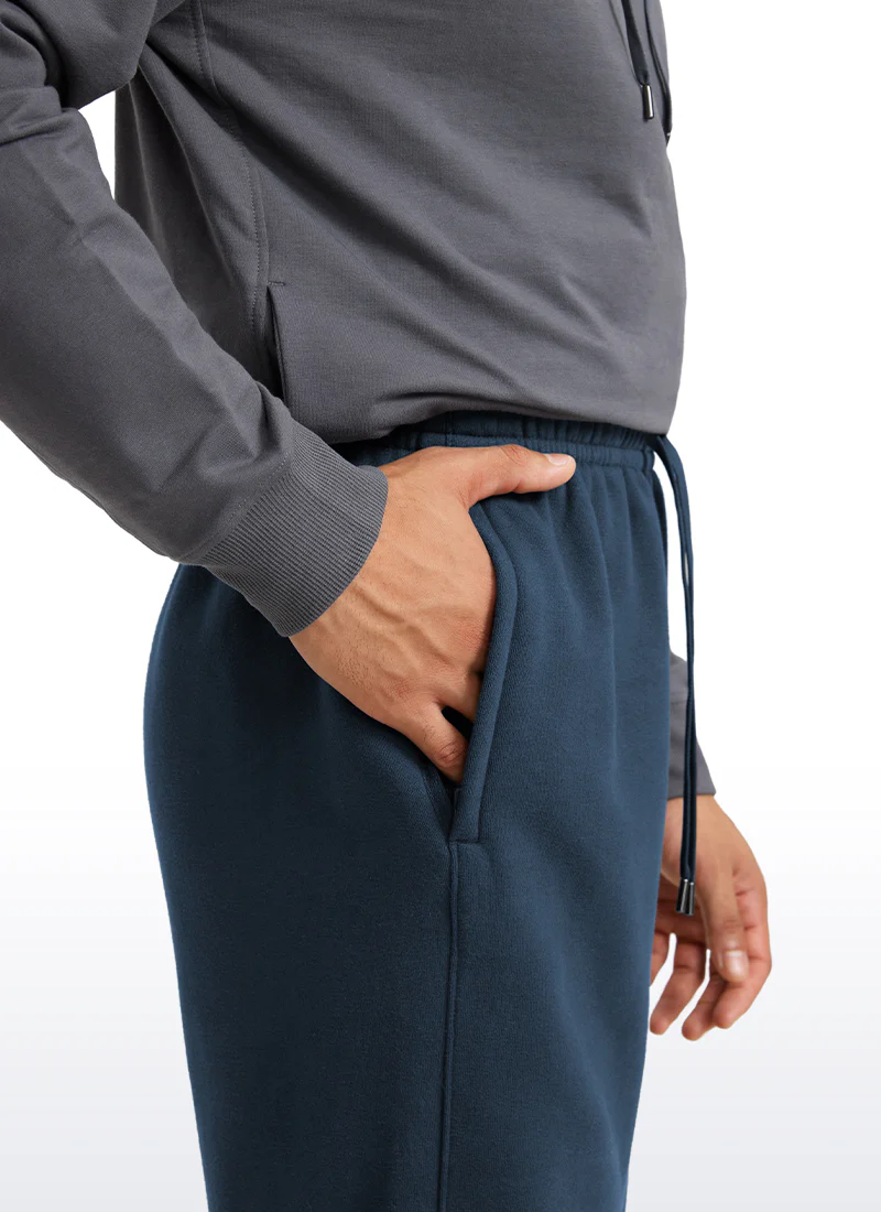 Cotton Fleece Sweatpants with Pockets 32'' - Image 10