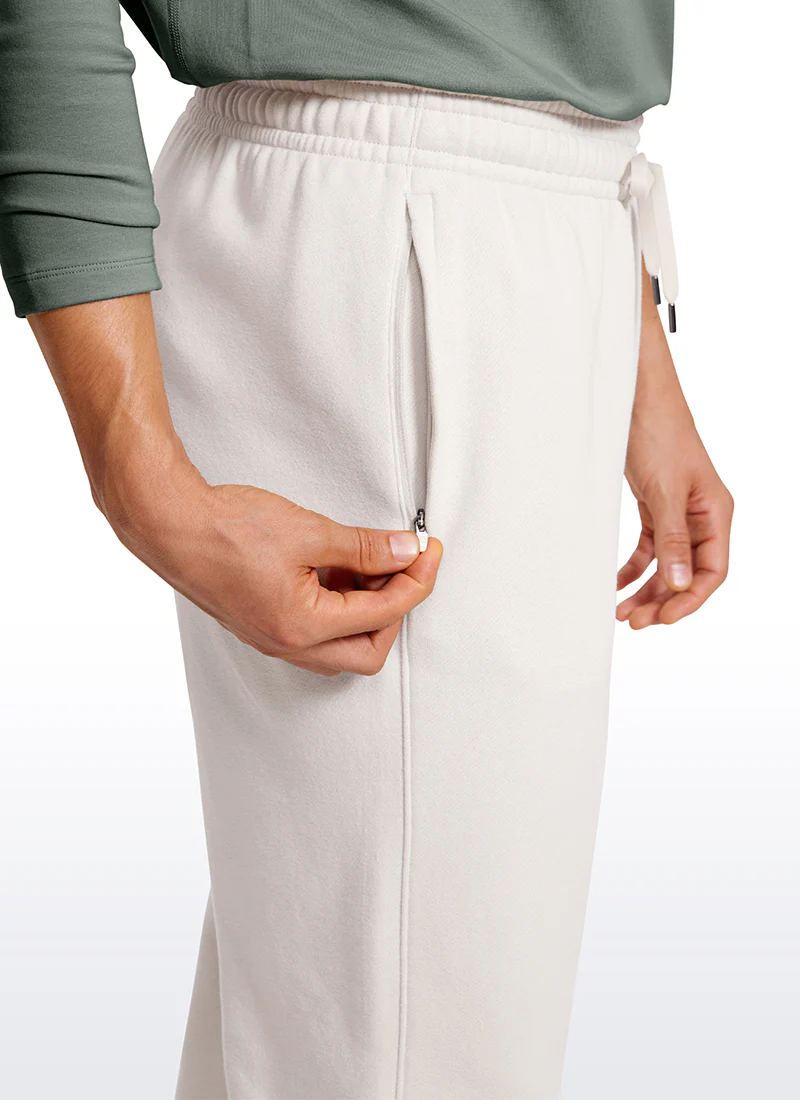 Cotton Fleece Sweatpants with Pockets 32'' - Image 18