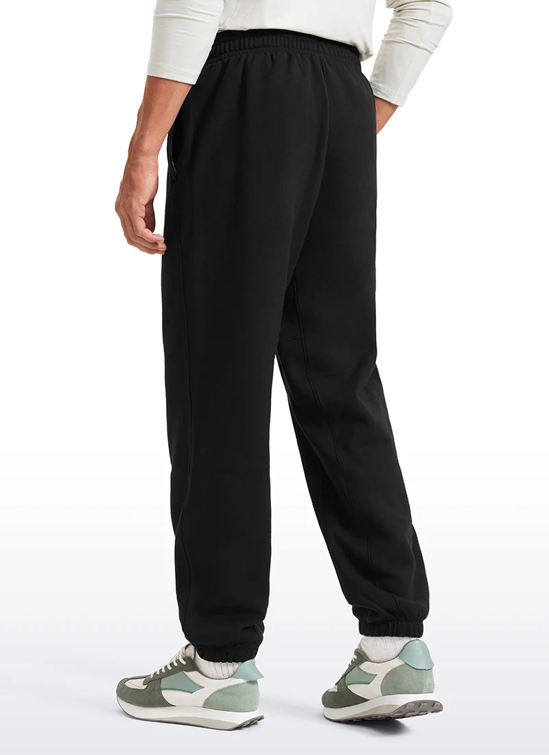 Cotton Fleece Sweatpants with Pockets 32'' - Image 2