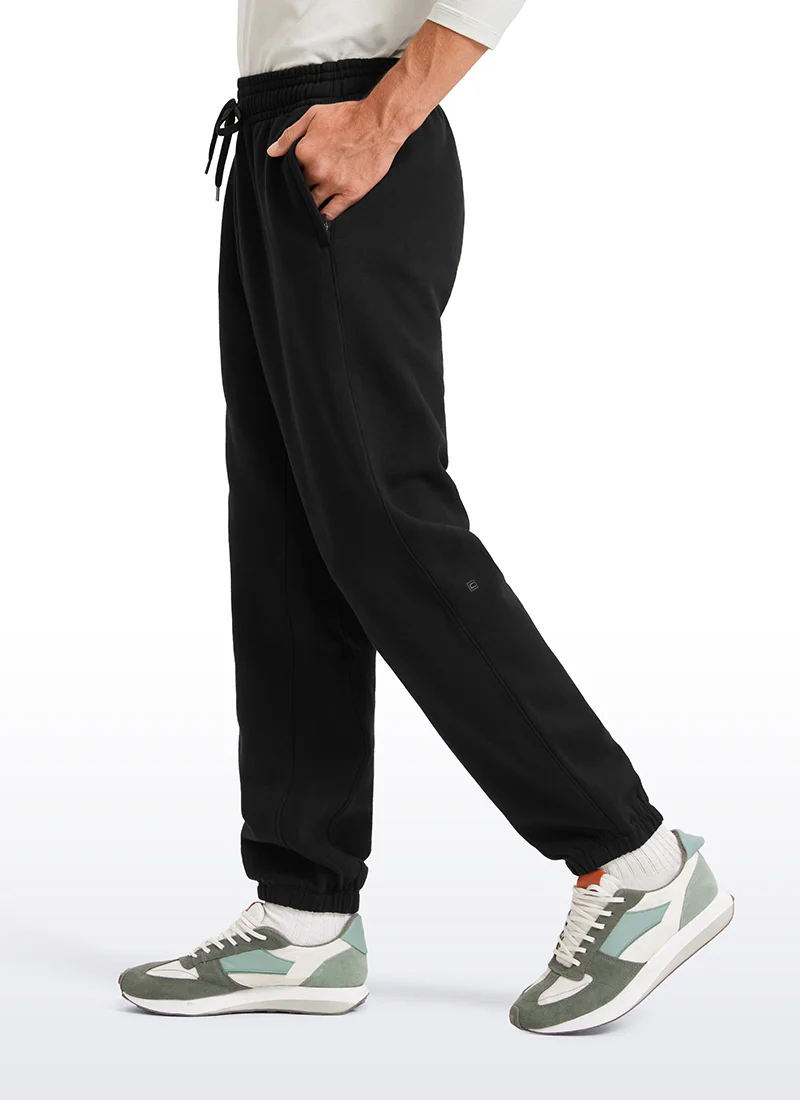 Cotton Fleece Sweatpants with Pockets 32'' - Image 6