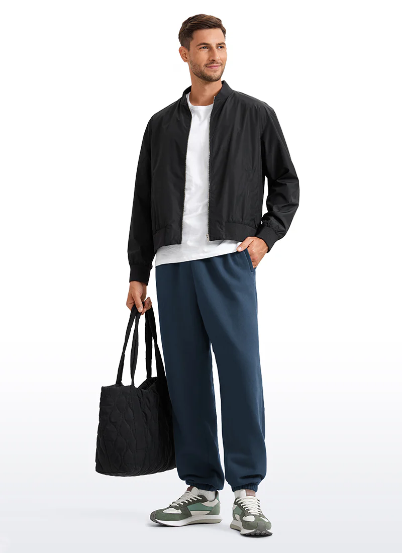 Cotton Fleece Sweatpants with Pockets 32'' - Image 9