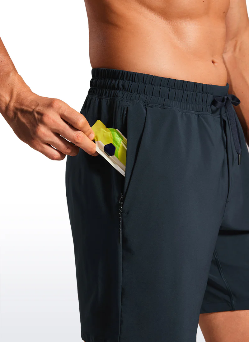 Swim Trunks 7'' with Zipper Pockets - Image 14