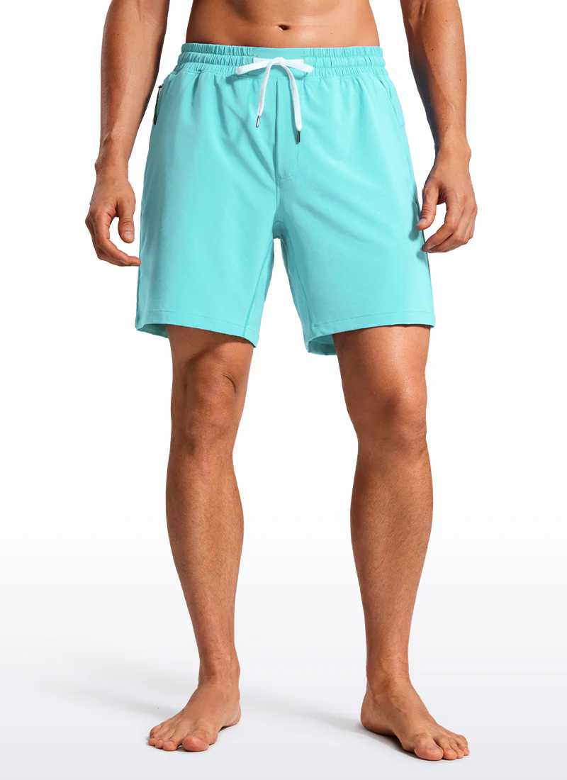 Swim Trunks 7'' with Zipper Pockets - Image 15
