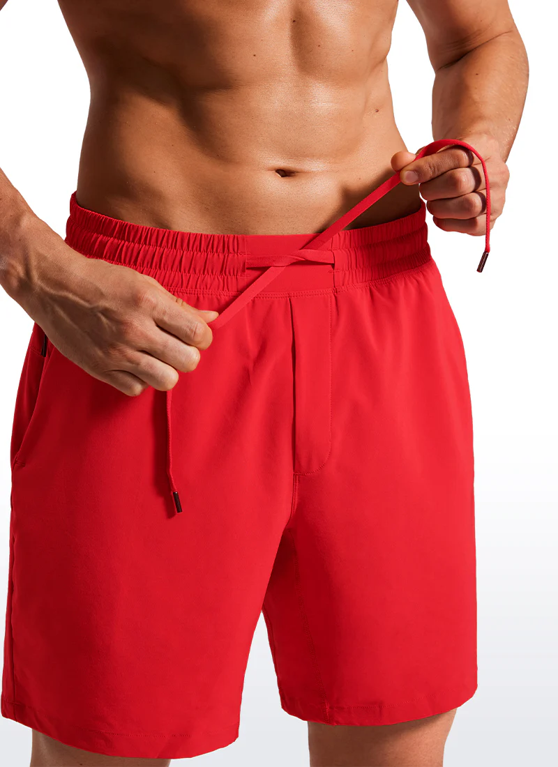 Swim Trunks 7'' with Zipper Pockets - Image 26