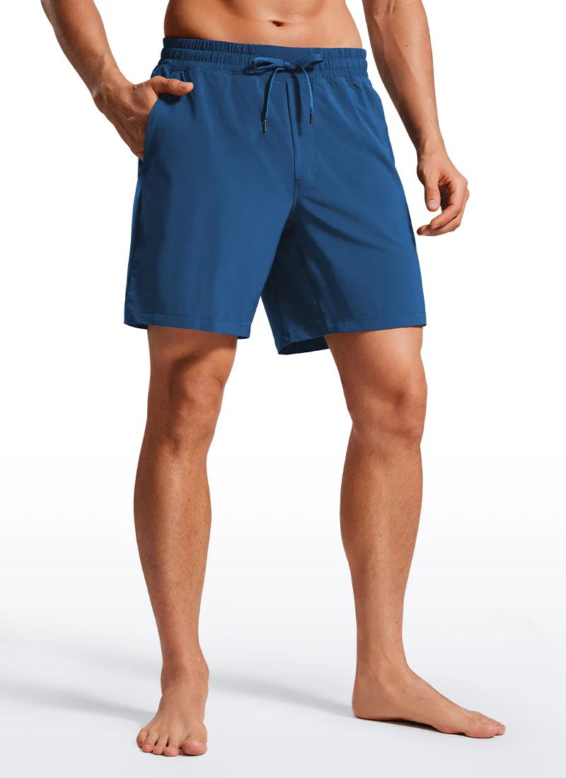 Swim Trunks 7'' with Zipper Pockets - Image 28