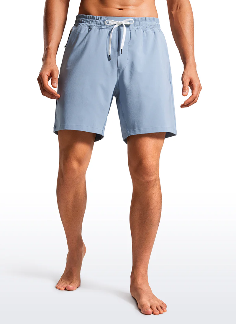 Swim Trunks 7'' with Zipper Pockets - Image 5