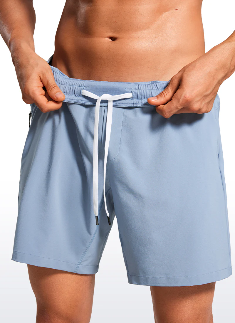 Swim Trunks 7'' with Zipper Pockets - Image 8