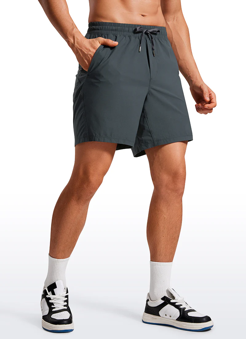 Lightweight Athletic Pocketed Shorts 7''- Linerless - Image 16