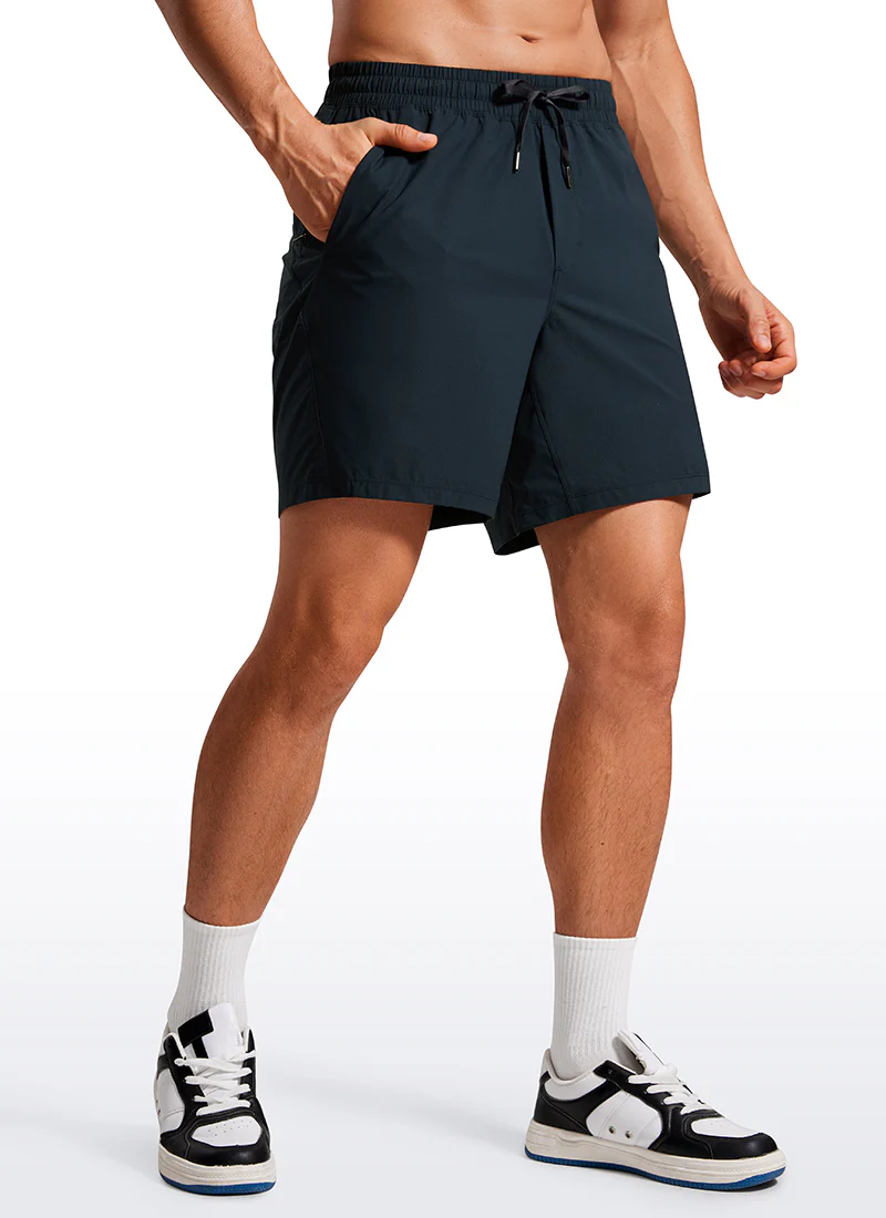 Lightweight Athletic Pocketed Shorts 7''- Linerless - Image 19