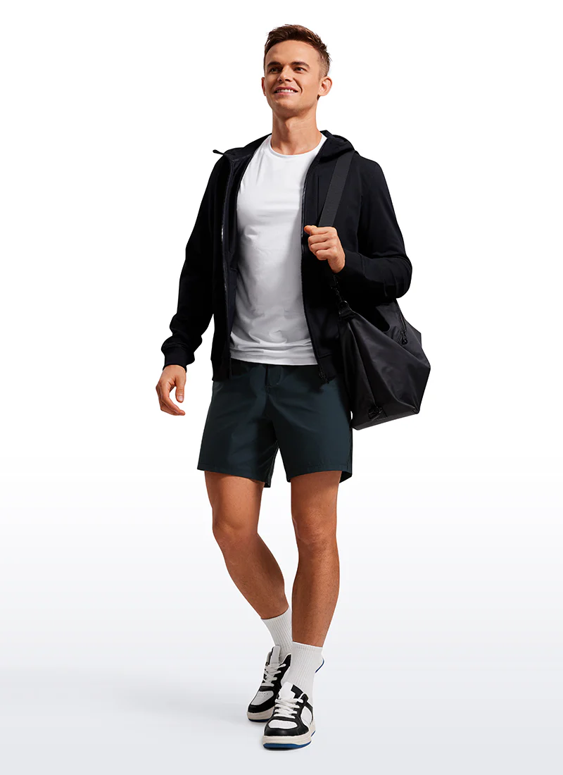 Lightweight Athletic Pocketed Shorts 7''- Linerless - Image 21