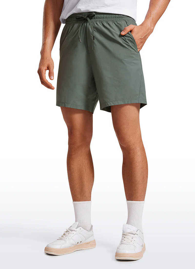 Lightweight Athletic Pocketed Shorts 7''- Linerless - Image 24