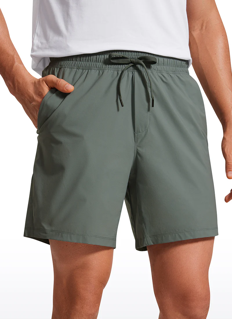Lightweight Athletic Pocketed Shorts 7''- Linerless - Image 27