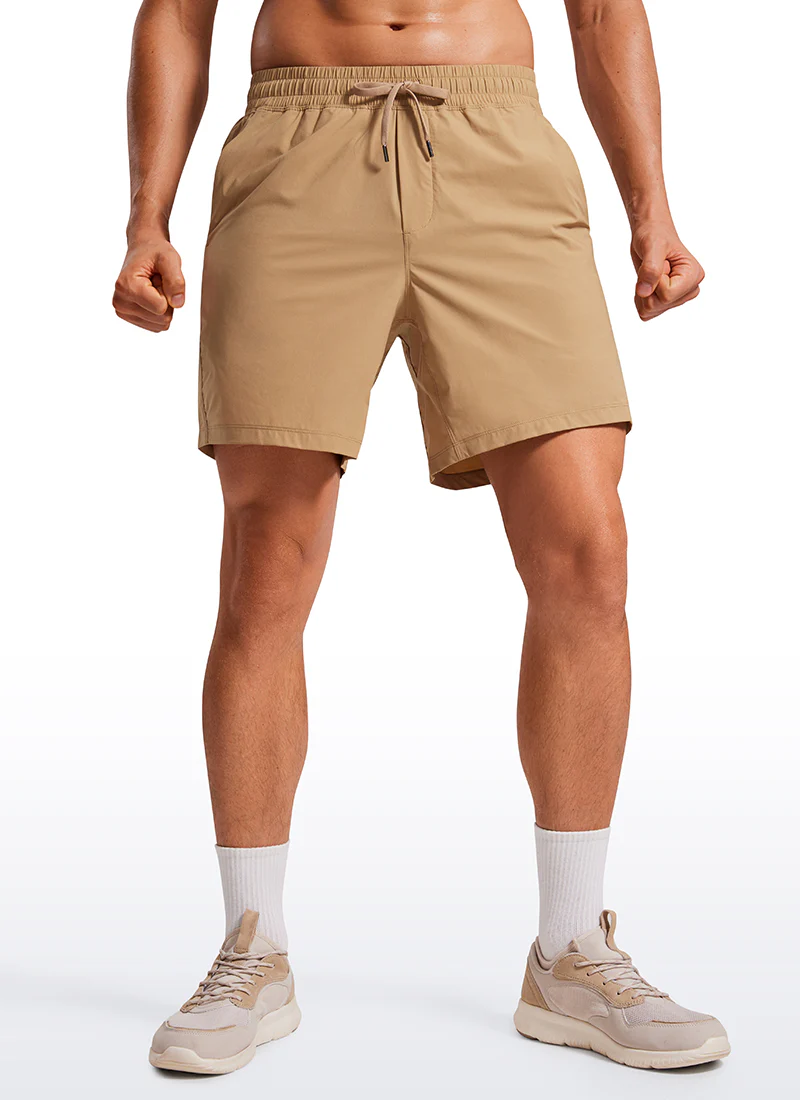 Lightweight Athletic Pocketed Shorts 7''- Linerless - Image 29