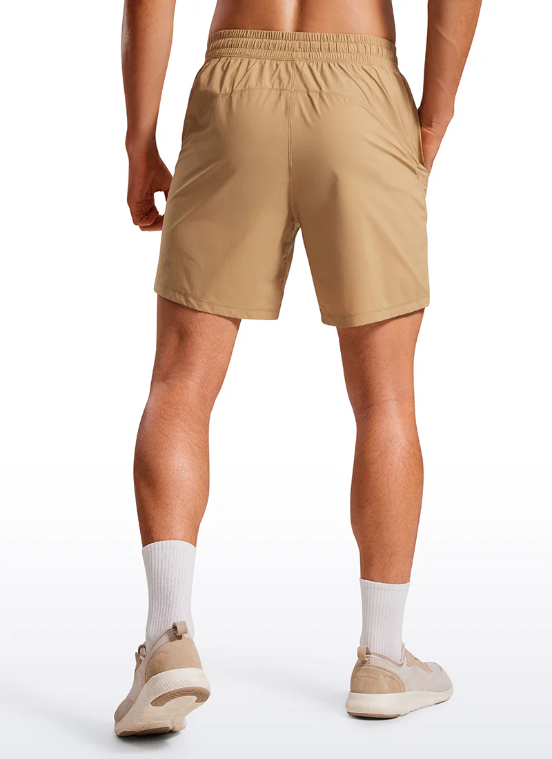 Lightweight Athletic Pocketed Shorts 7''- Linerless - Image 30