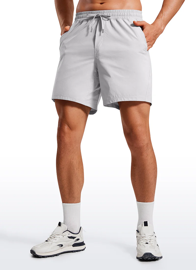 Lightweight Athletic Pocketed Shorts 7''- Linerless - Image 34