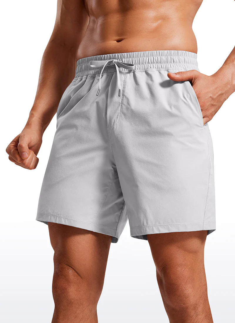 Lightweight Athletic Pocketed Shorts 7''- Linerless - Image 37