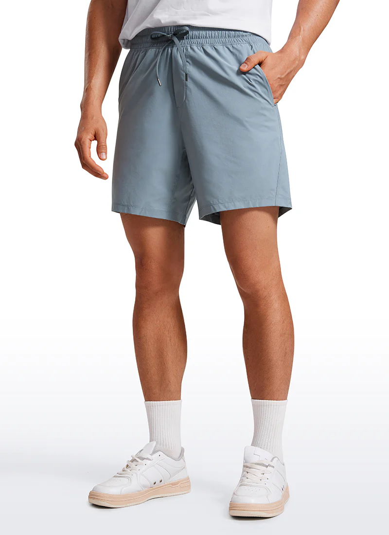 Lightweight Athletic Pocketed Shorts 7''- Linerless - Image 6