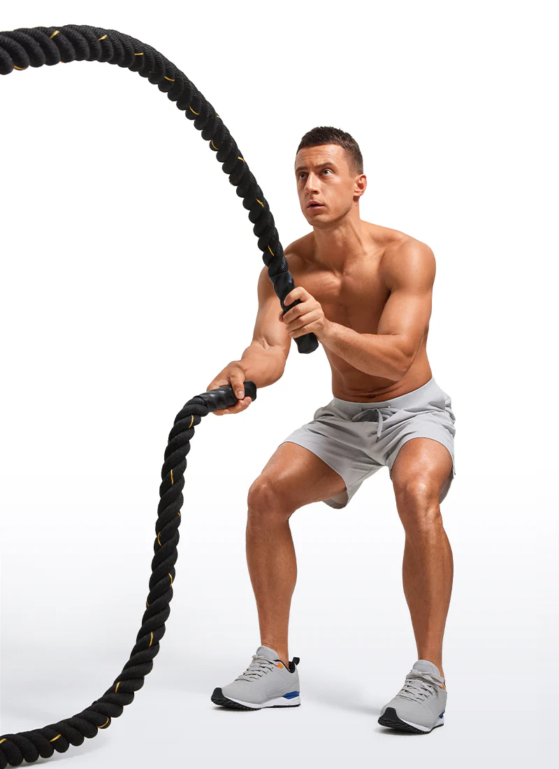 Lightweight Stretchy Athletic Workout Shorts with Zipper Pocket 5'' - Image 18