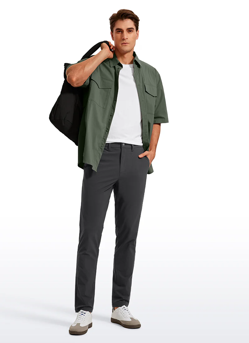 Lightweight Water Resistant Classic-Fit Golf Pants 32'' - Image 3