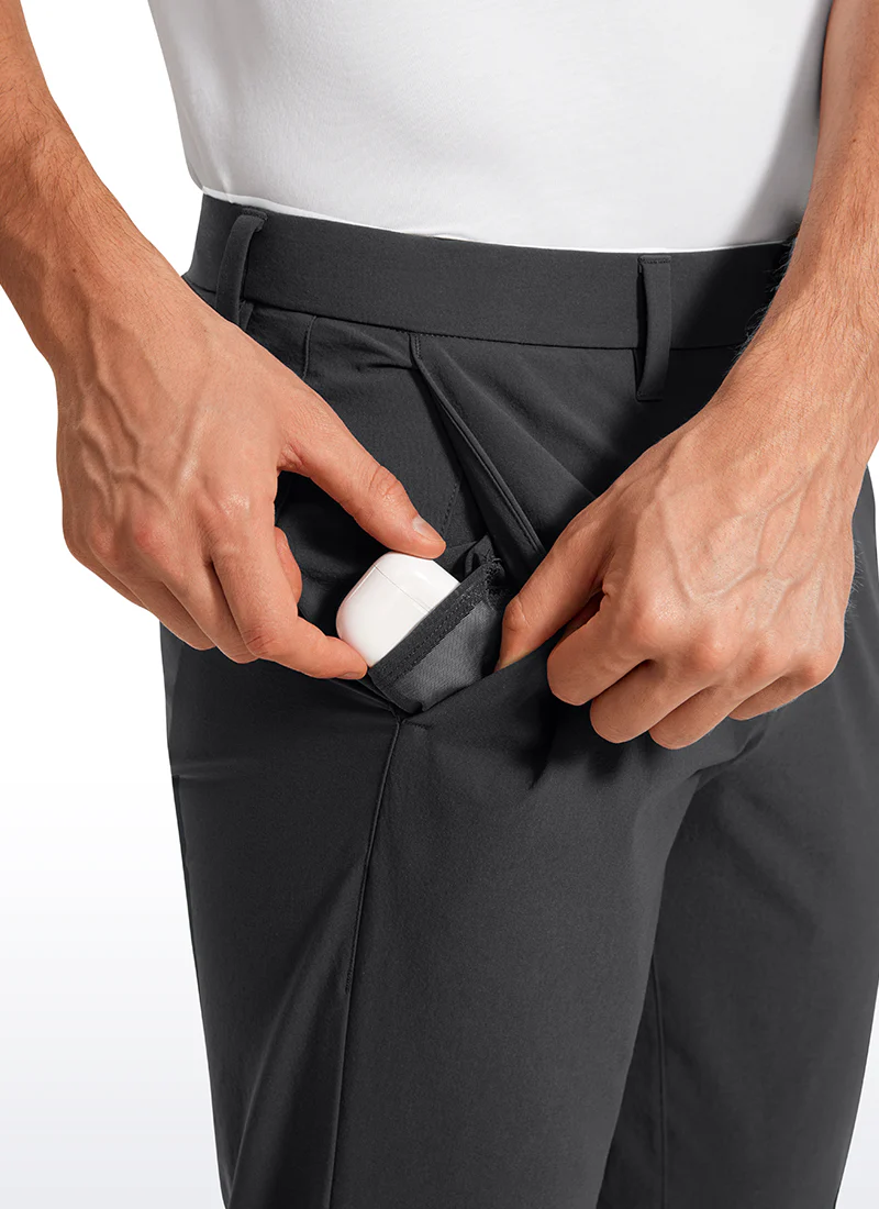 Lightweight Water Resistant Classic-Fit Golf Pants 32'' - Image 4