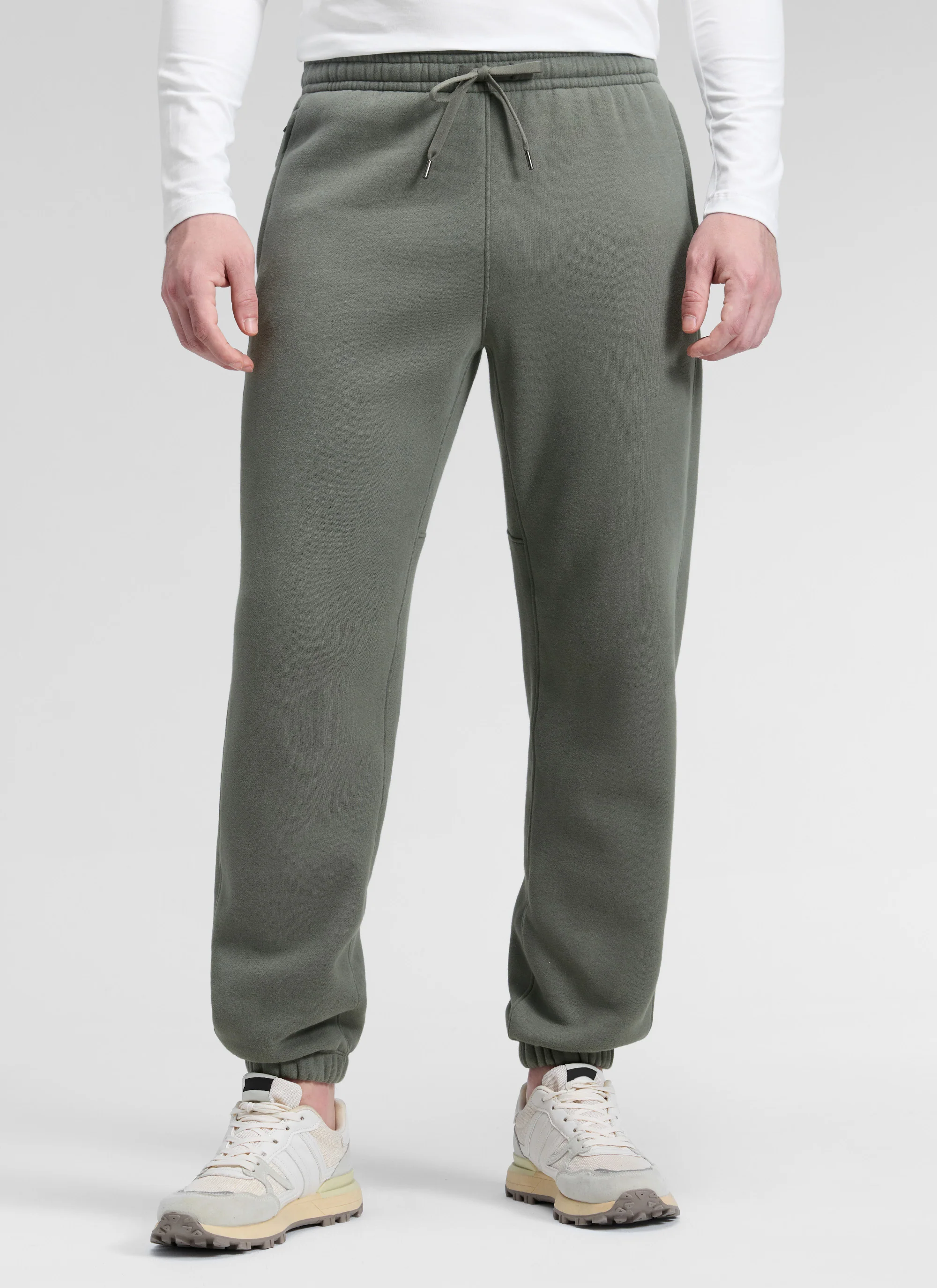 Fleece Lined Zipper Pocket Sweatpant 30" - Image 22