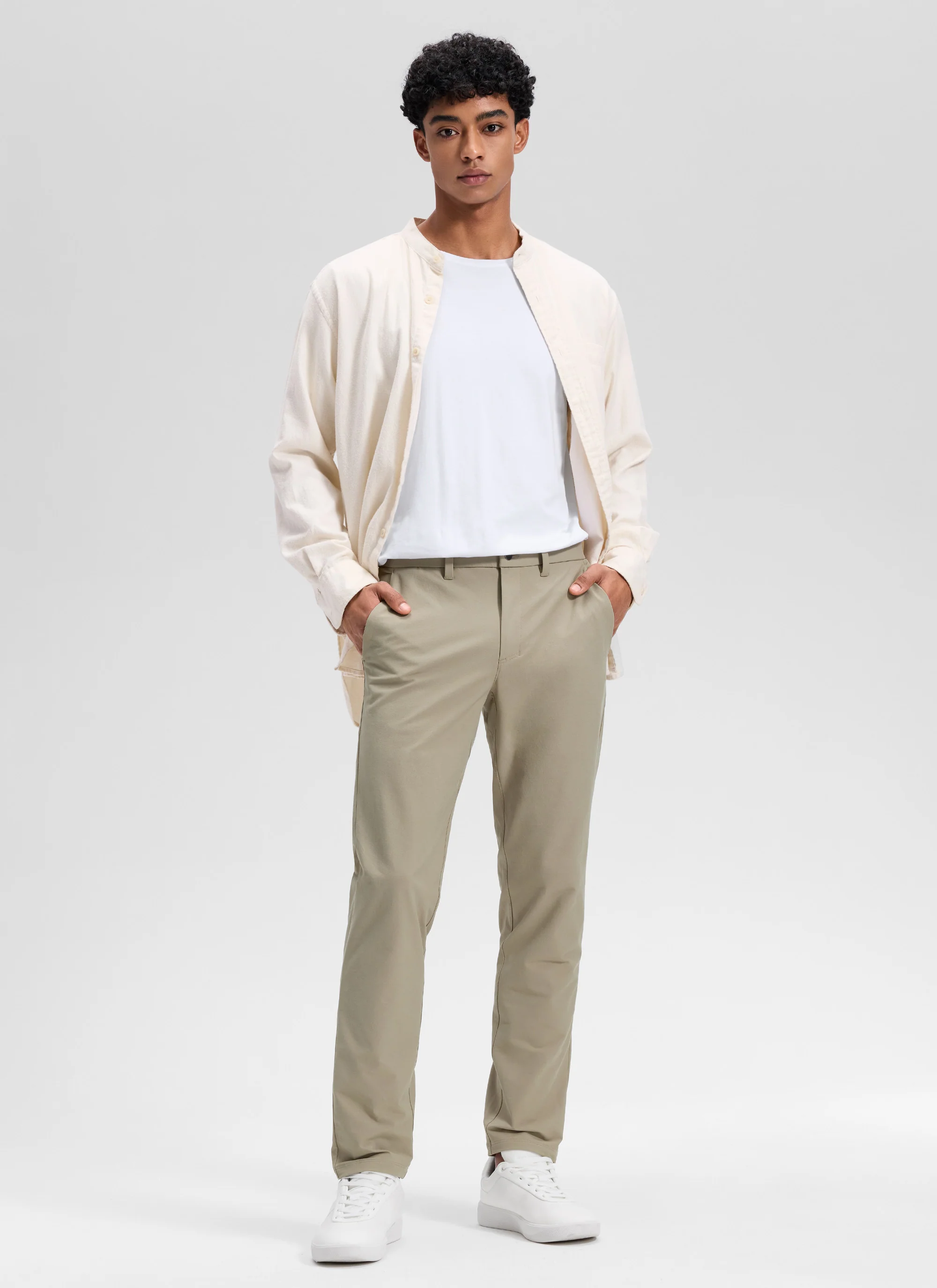 Stretch Cotton Pocket Chino Pant 32" - Image 23