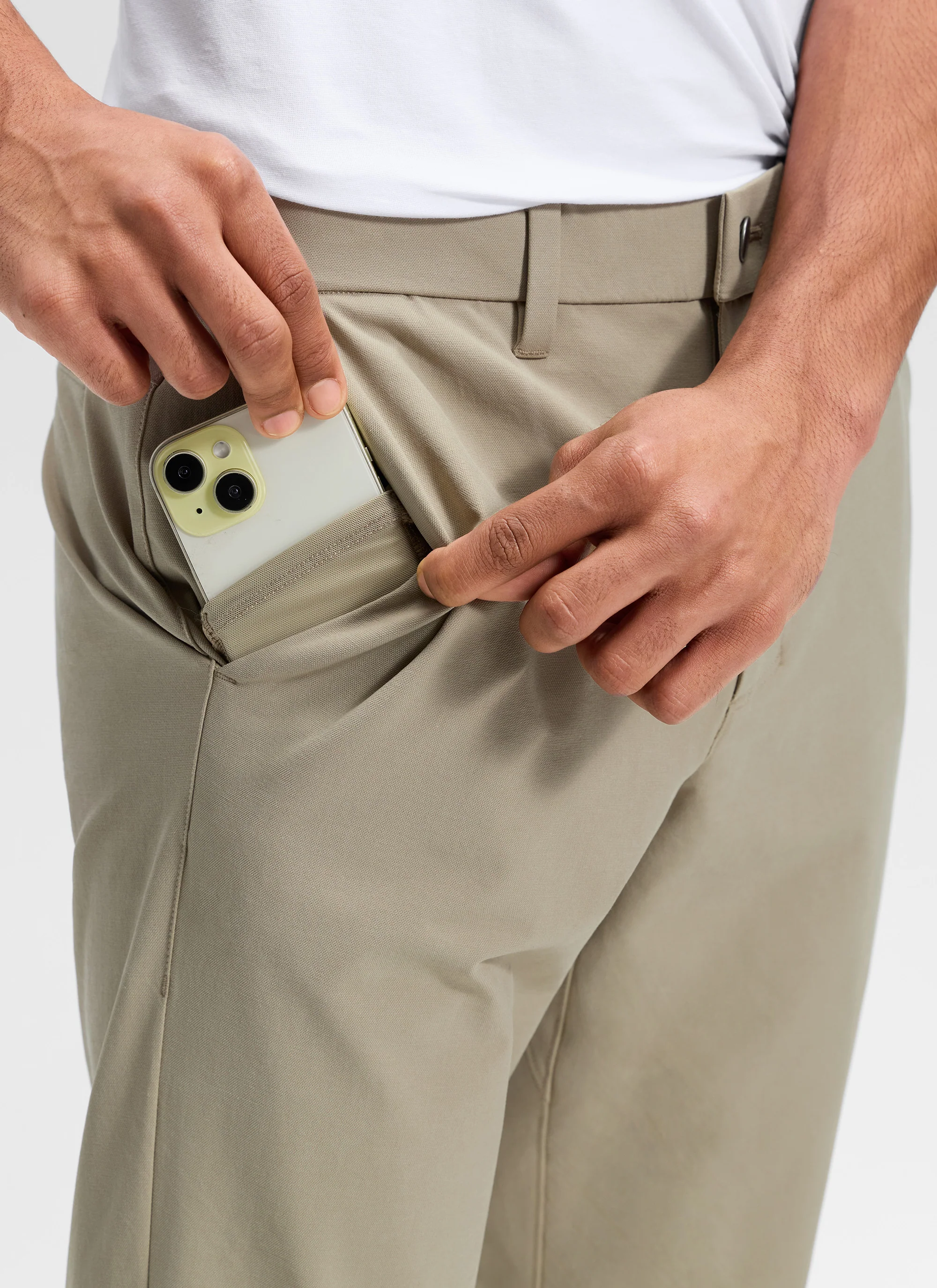 Stretch Cotton Pocket Chino Pant 32" - Image 24