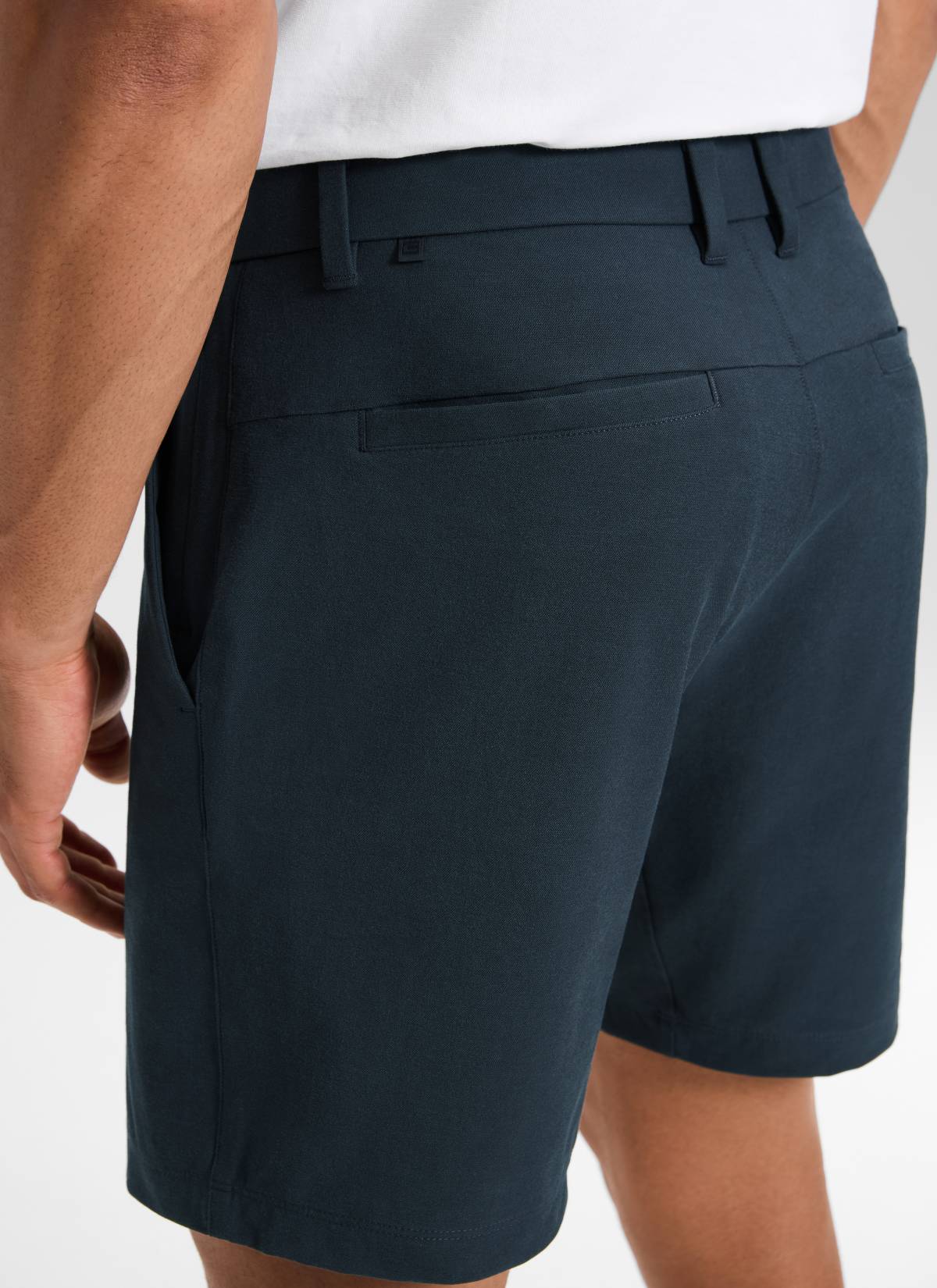 Stretch Cotton Pocket Chino Shorts 7" - Image 10